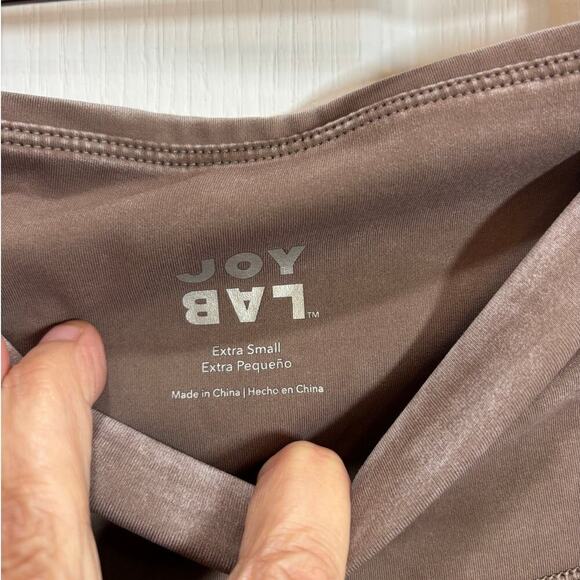 JoyLab Women XS Brown Ruffle Hem Leggings Athleisure - Picture 5 of 9